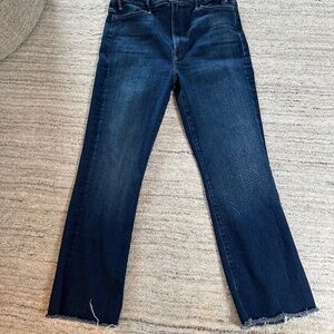 Mother Jeans Hustler Ankle Fray